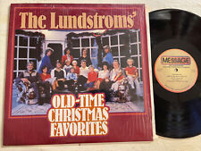The Lundstrom’s Old-Time Christmas Favorites LP Message Xian Holiday + Shrink M- picture