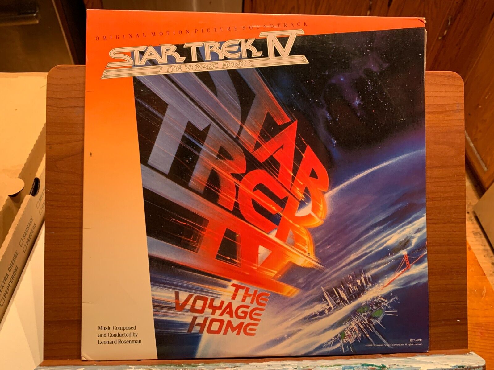 Star Trek IV: The Voyage Home Soundtrack 1986 Vinyl MCA Records VG/VG++ HTF Rare