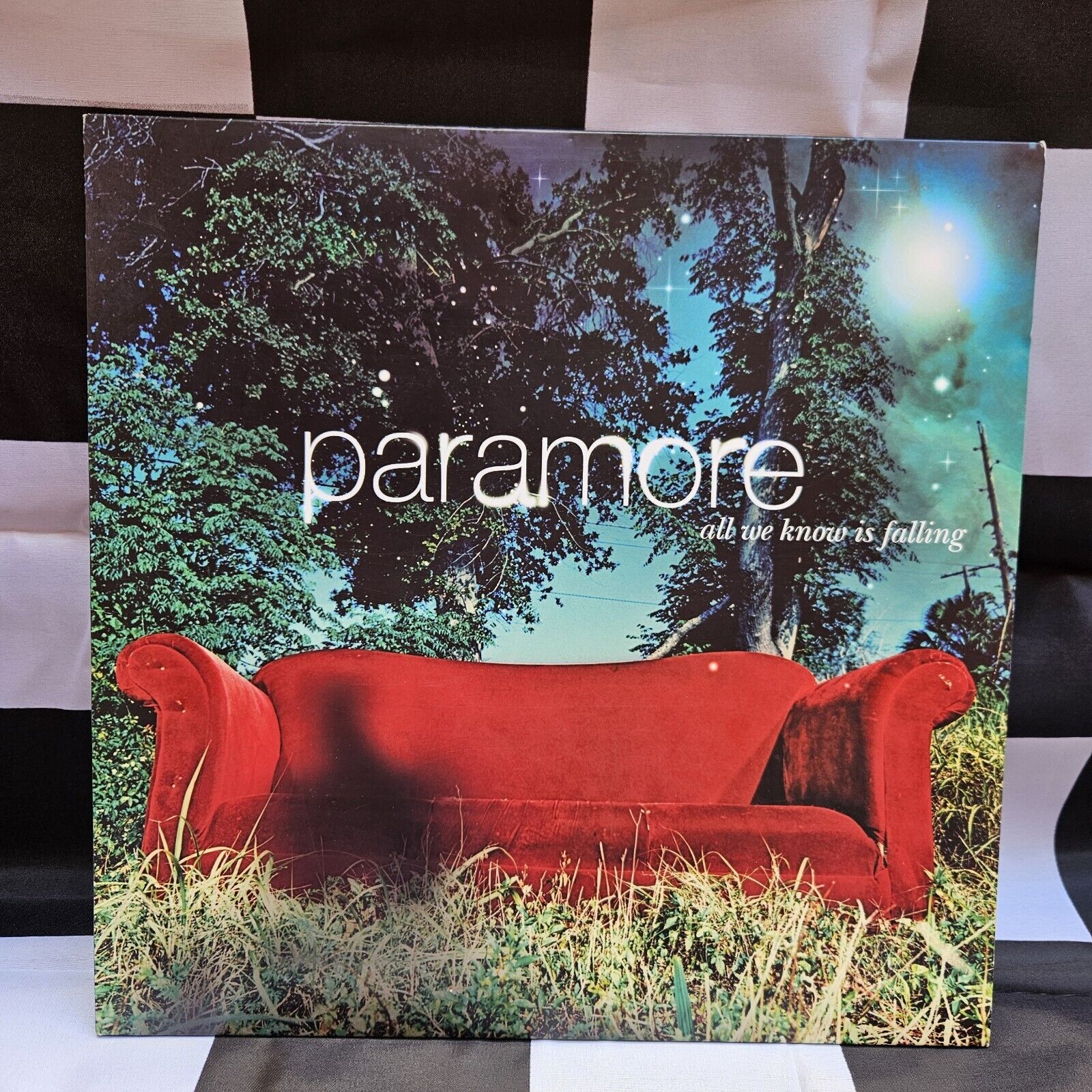 Paramore - All We Know Is Falling LP, Red Vinyl  VG+/ VG+, 2011 Release Ist 