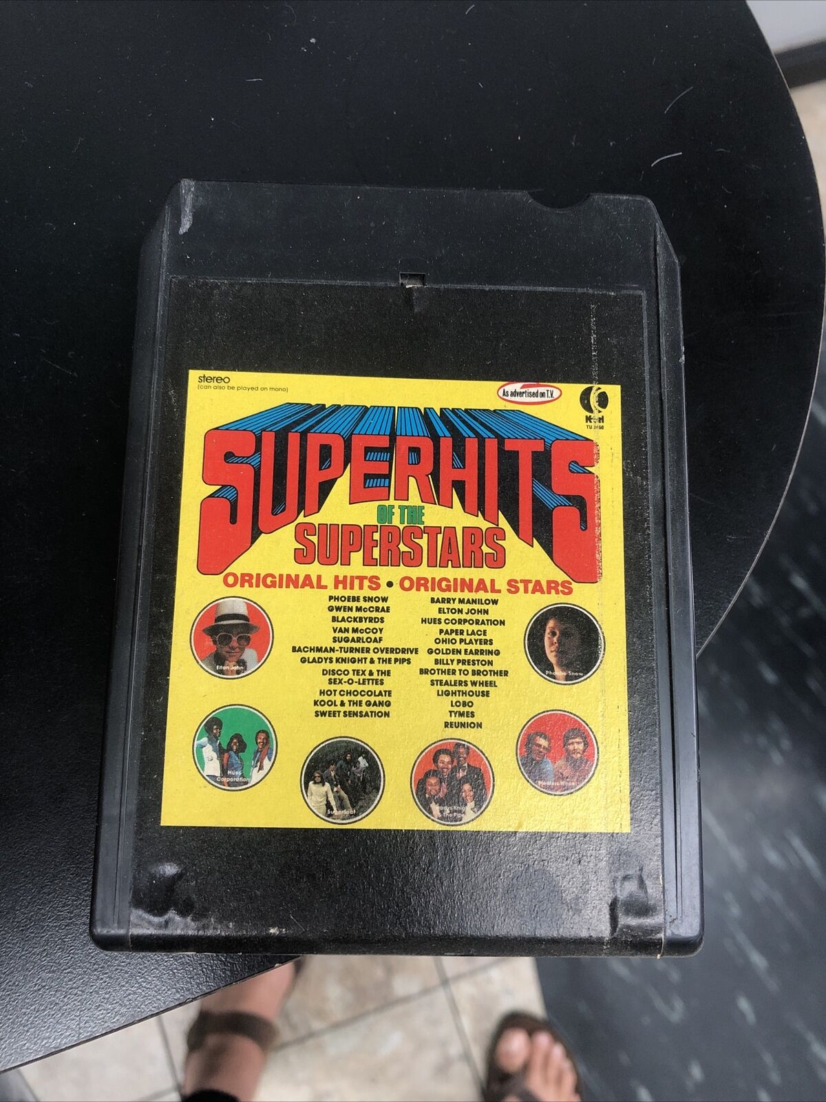 SUPER HITS OF THE SUPERSTARS 24581 8 Track Tape And 24582 Lot Of 2