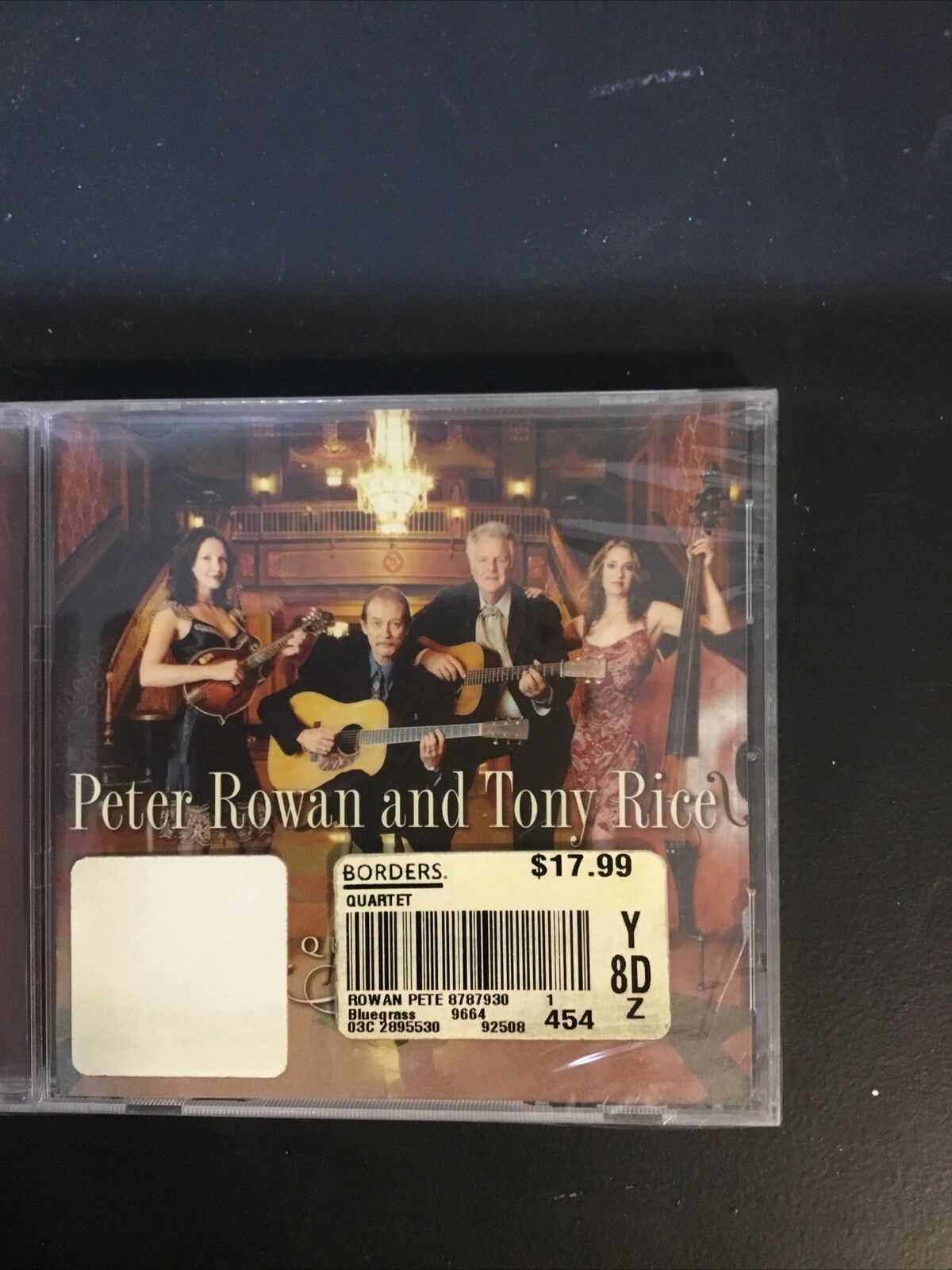 Peter Rowan and Tony Rice : Quartet CD (2007) Sealed