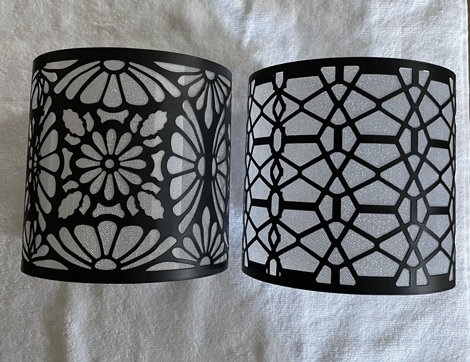 Doitool Pair Of Lamp Shades, Dust Free, New Without Box