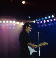 Singer Guitarist And Musician Roy Orbison Performs Live 1988 Music OLD PHOTO picture