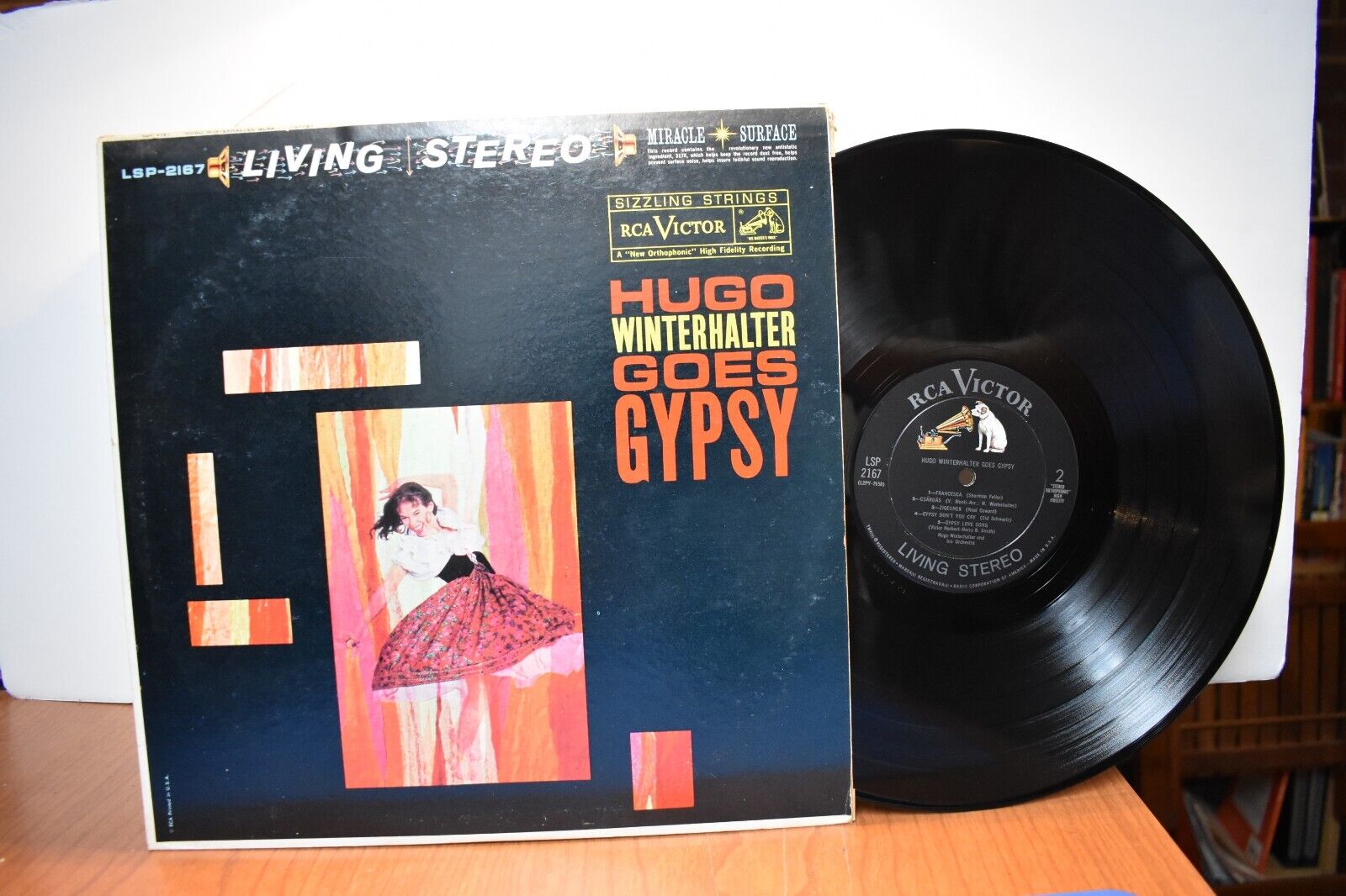 Hugo Winterhalter Goes Gypsy LP RCA LSP-2167 Stereo
