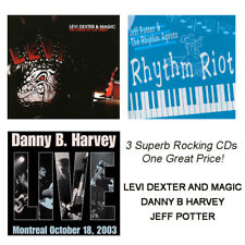 Levi Dexter and Magic - Danny B Harvey - Jeff Potter - 3 rockabilly CDs - NEW picture