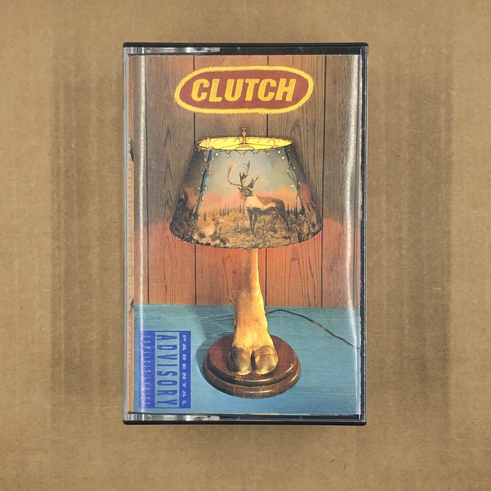 CLUTCH Cassette Tape TRANSNATIONAL SPEEDWAY LEAGUE 1993 90s VINTAGE Rock Grunge
