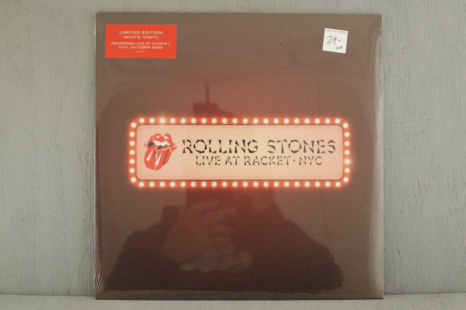 ROLLING STONES Live At Racket RSD 4/20 2024 LP sealed WHITE VINYL Record NEW