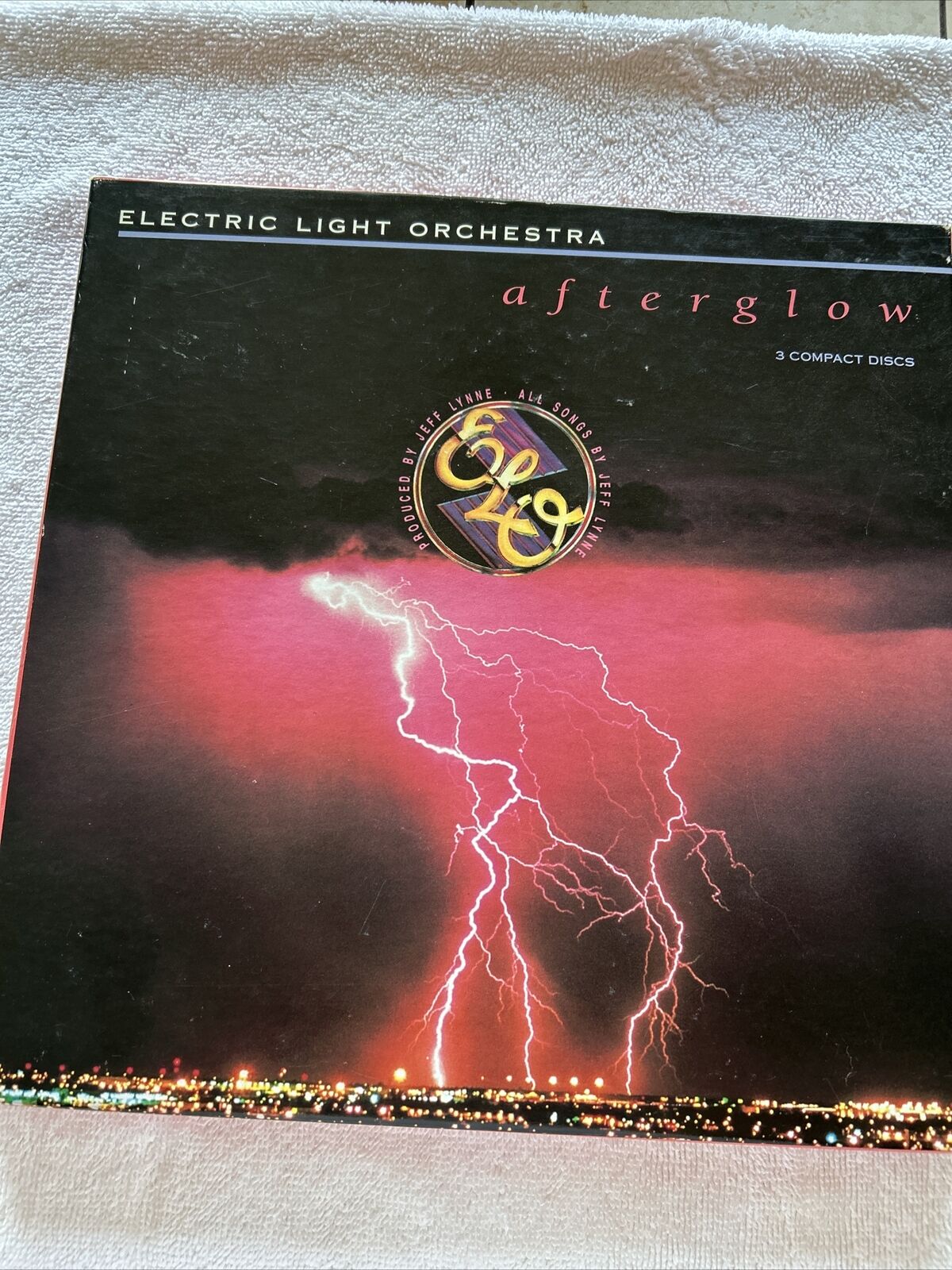 ELECTRIC LIGHT ORCHESTRA - afterglow 3 cd box set (gently used)