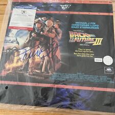 Michael J Fox Signed Laser Disc Cover COA from top rated seller AAA Item Rare picture