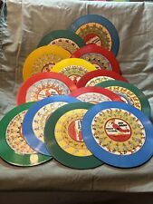 4 Red Raven Movie Records and 3 Labels ~ 78 RPM ~ 1956 Vintage picture