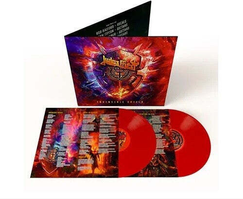 Judas Priest - Invincible Shield [Indie-Exclusive Red Vinyl] NEW Vinyl