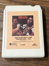 Bobby Bland & BB King Together Again Live 8-Track Tape Cartridge 1976 S120266 picture