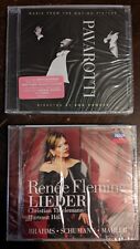 NEW Renee Fleming Brahms Schumann & Mahler Lieder + Pavarotti Motion Picture CD  picture
