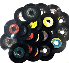 Lot 20 45rpm 7 in Vinyl Records for Art Craft Repurpose Party Decorations picture