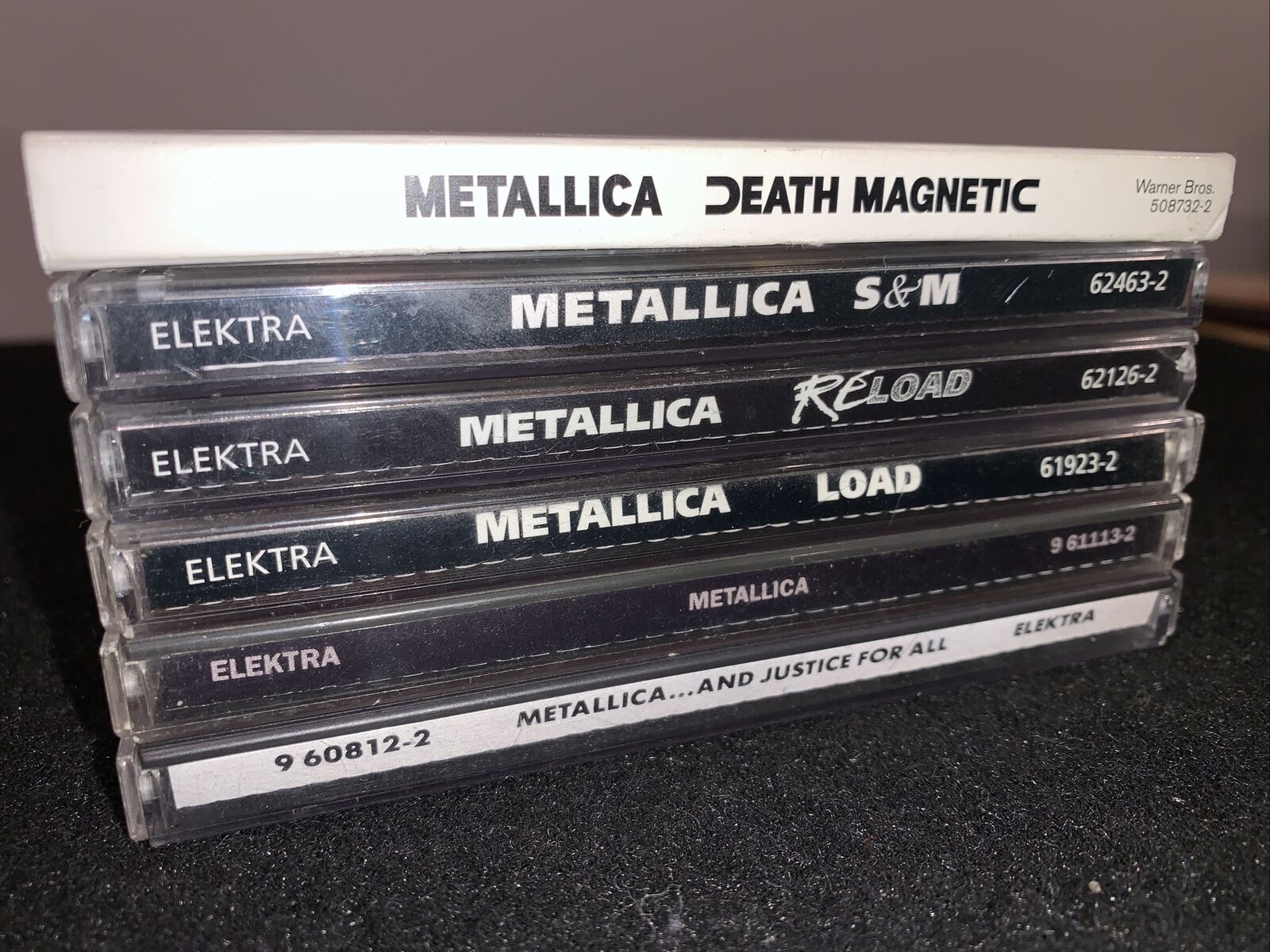 METALLICA • And Justice For All Black Album Load Reload S&M Death Magnetic