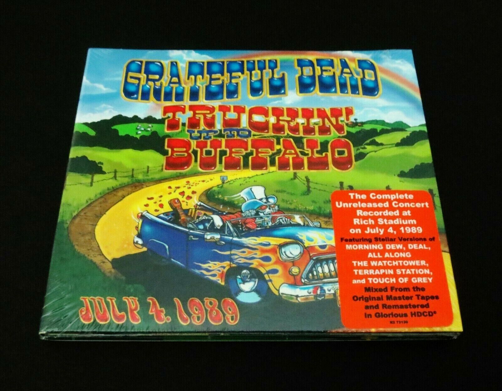 Grateful Dead Truckin\' Up To Buffalo July 4, 1989 2 CD New York 7/4/89 NY Biffle