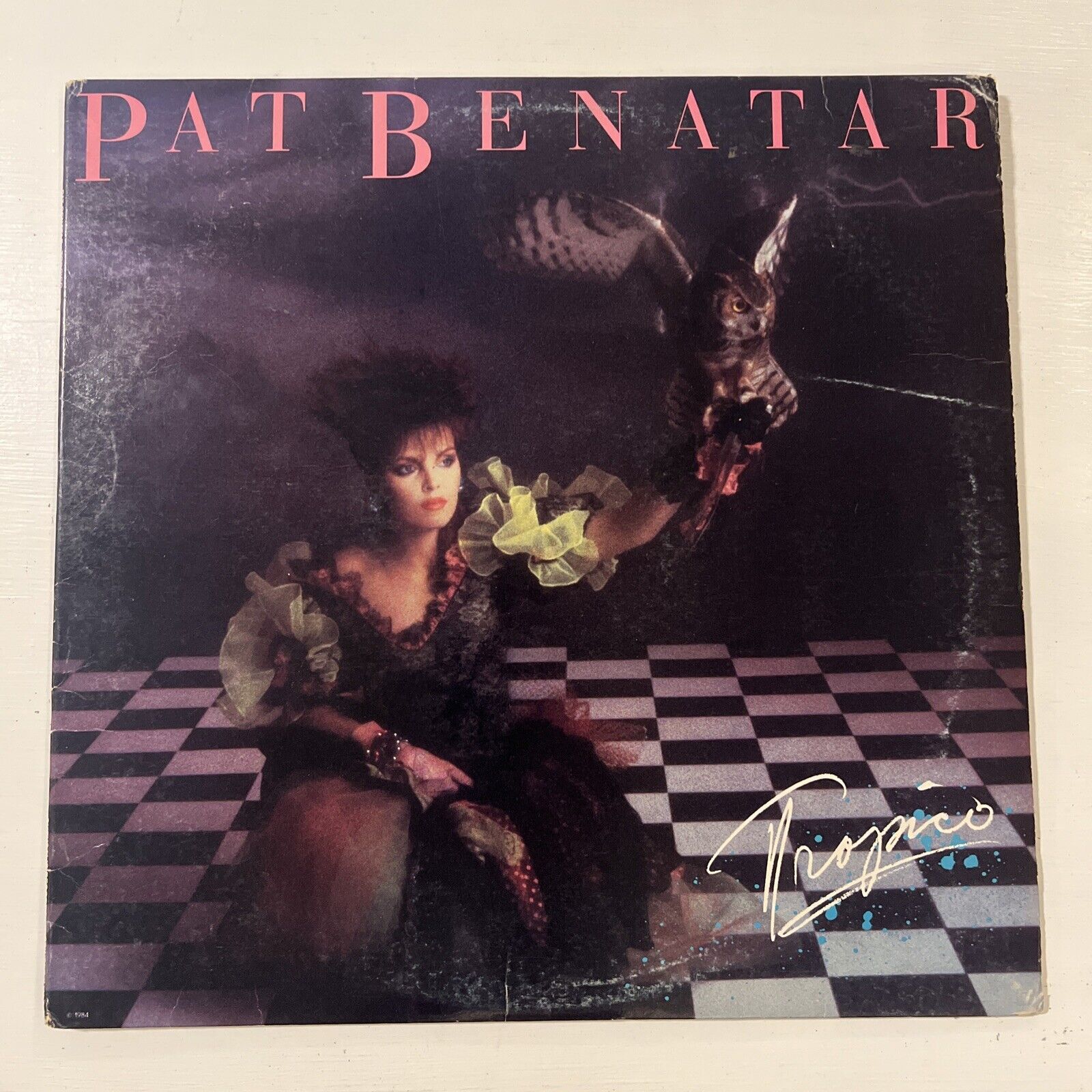 Pat Benatar Tropico Vinyl LP 1984 Chrysalis FV-41471 VG+/VG