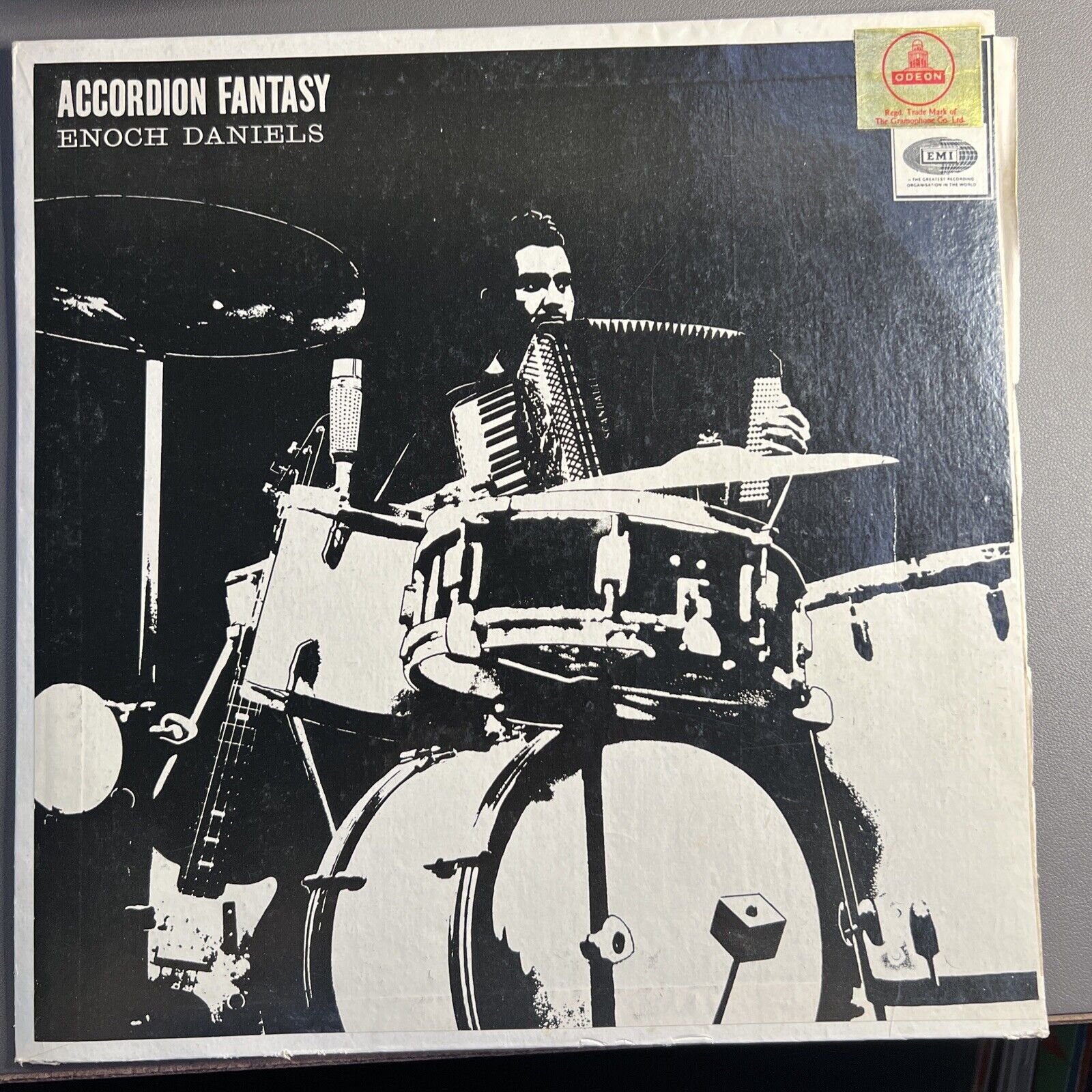 ENOCH DANIELS ACCORDION FANTASY  1967 RARE LP BOLLYWOOD INSTRUMENTAL INDIA VG+