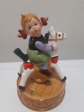 Vintage Apex Brand Musical Merry Go Round Figurine picture