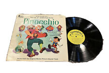 Disneyland Pinnochio Vinyl Record *First Pressing* G+/Good Plus picture