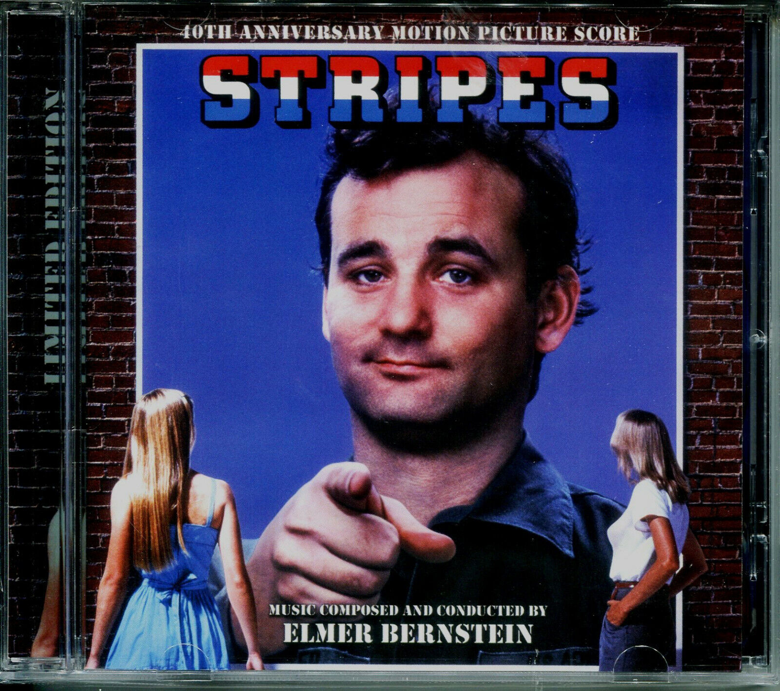 Elmer Bernstein STRIPES Limited Edition SOUNDTRACK 40th Anniversary SCORE CD