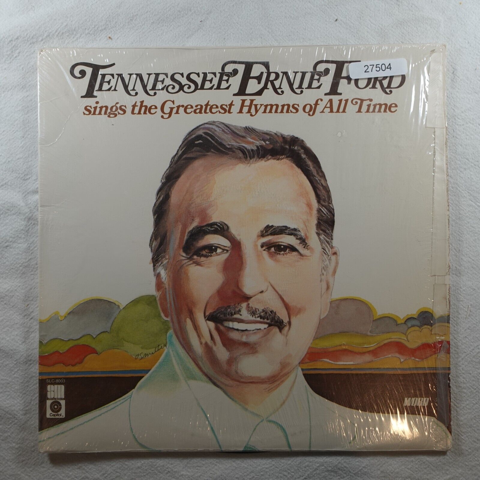 Tennessee Ernie Ford The Greatest Hymns Of All Time w/ Shrink LP Vinyl Record A
