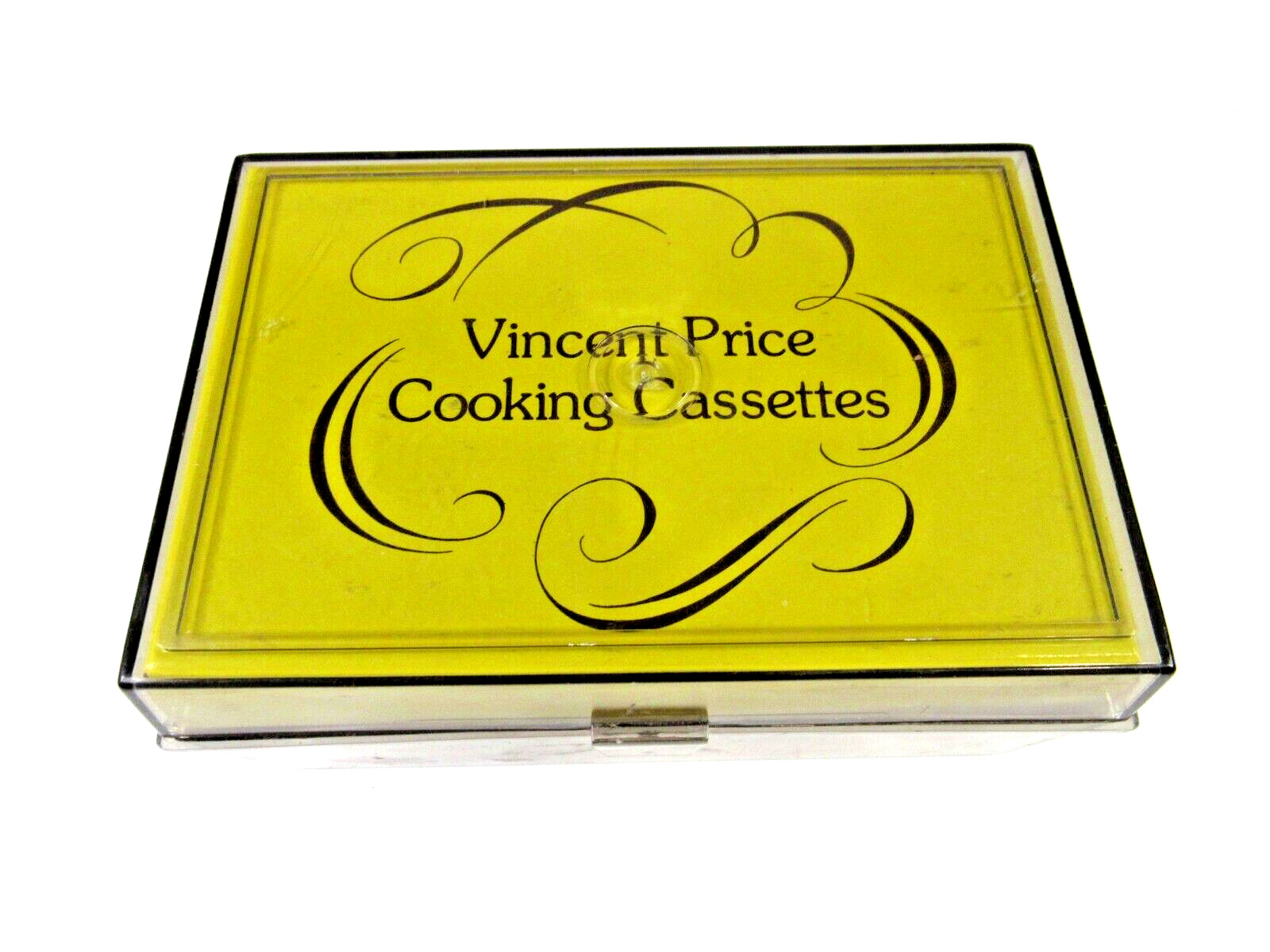 Vintage Rare Cooking with Vincent Price Cassettes - Prototype? - OOAK? - Horror
