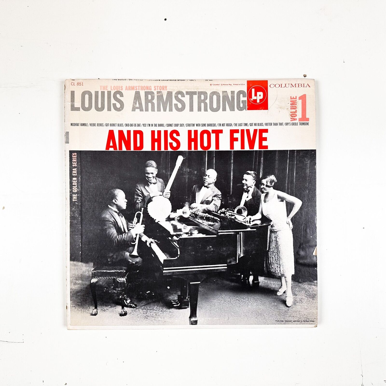 Louis Armstrong And His Hot Five -The Louis Armstrong Story - Vol.1 - Vinyl LP 