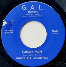 Marshall Lawrence 45 Lonely Man - Killer 70's Indiana Xian Youth Garage Psych picture