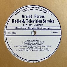 THE COWSILLS Armed Forces Radio April Stevens AFRTS RL 21-8 Promo 1967 LP RARE picture
