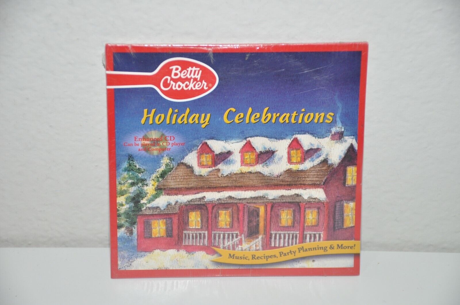 Betty Crocker Holiday Celebrations Music Recipes Party Planning and More CD