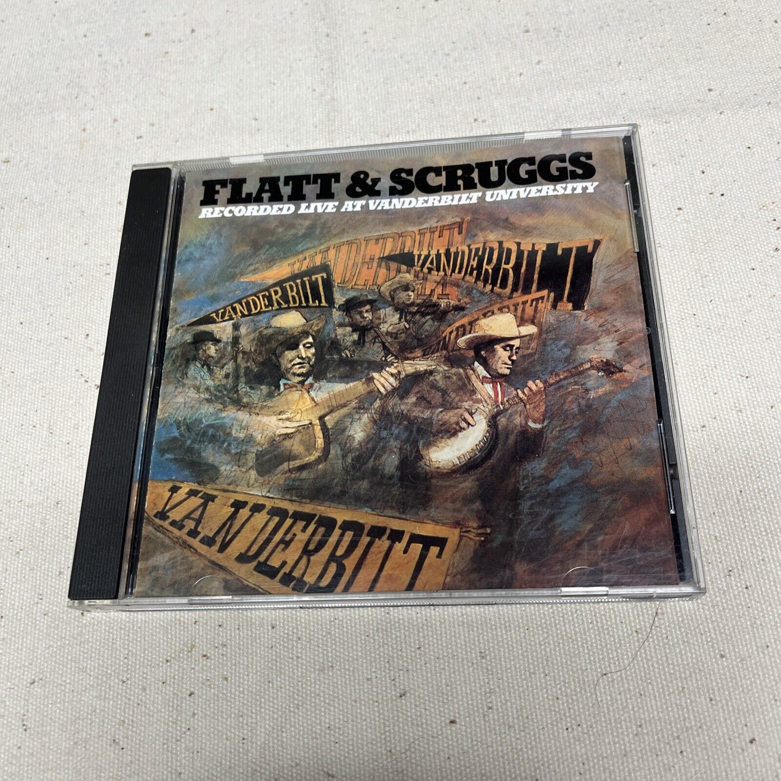 Live at Vanderbilt University by Flatt & Scruggs (CD, Collectors Series)
