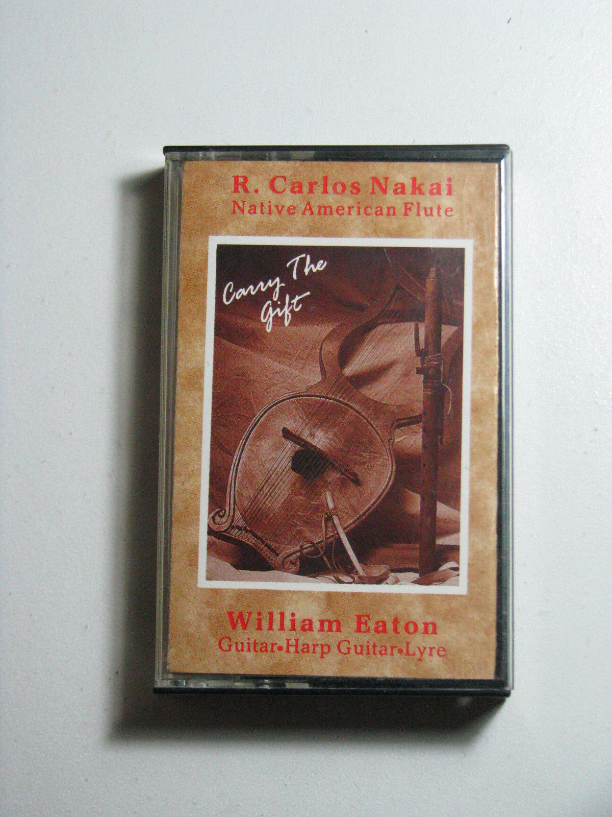 CARRY THE GIFT by R Carlos Nakai & William Eaton 1988 Audio Tape Cassette Native