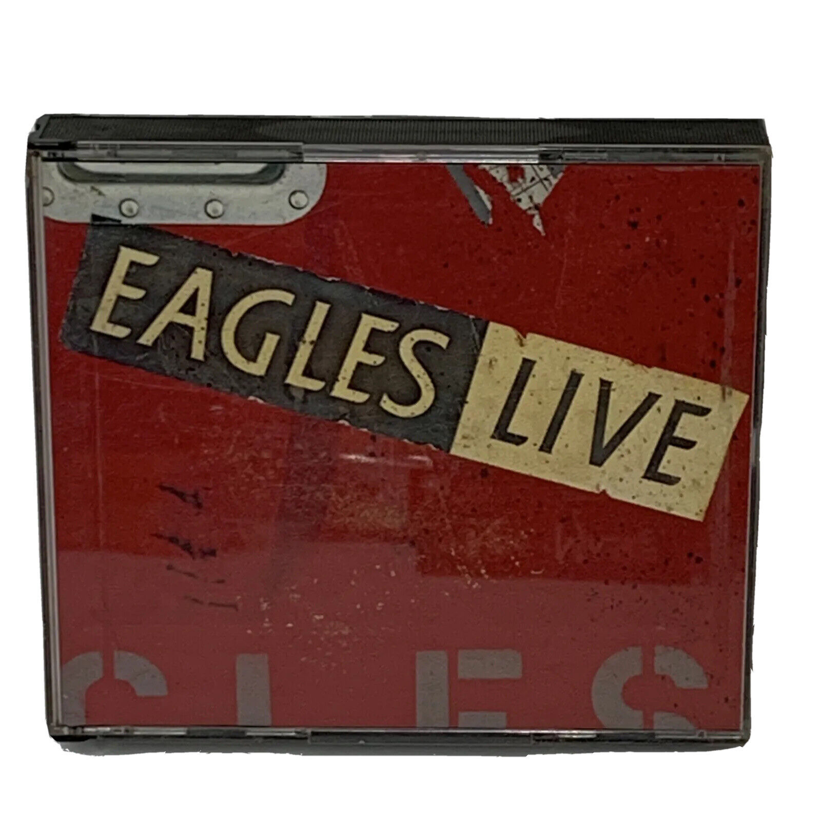 EAGLES LIVE ~ ORIGINAL DOUBLE CD  ~  ROCK & ROLL   First Release, Vintage 1980