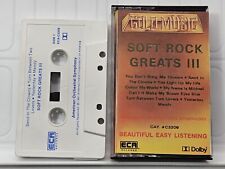AMERICAN ORCHESTRAL SYMPHONY - SOFT ROCK GREATS III (Cassette, 1981, ECA) picture