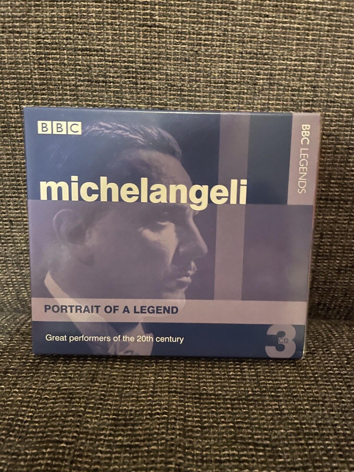 Michelangeli: Portrait Of A Legend 3CDs BBC Legend Series