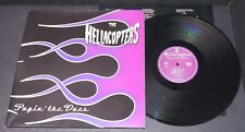 Vintage hard rock lp THE HELLACOPTERS Payin the Dues 1997 White Jazz embossed EX picture