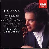 Various Artists : Bach: Sonatas & Partitas; Itzhak Perlman CD picture