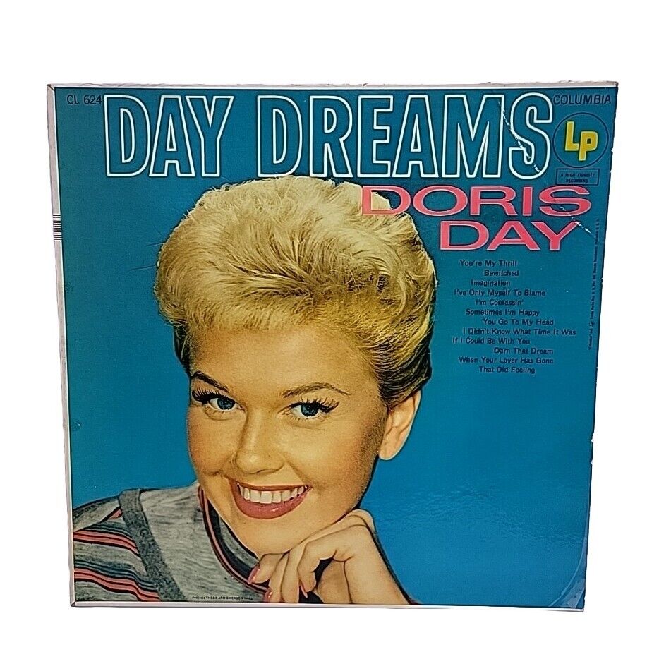 Vintage 1955 Doris Day ‎'Day Dreams' Vinyl Columbia ‎– CL 624 