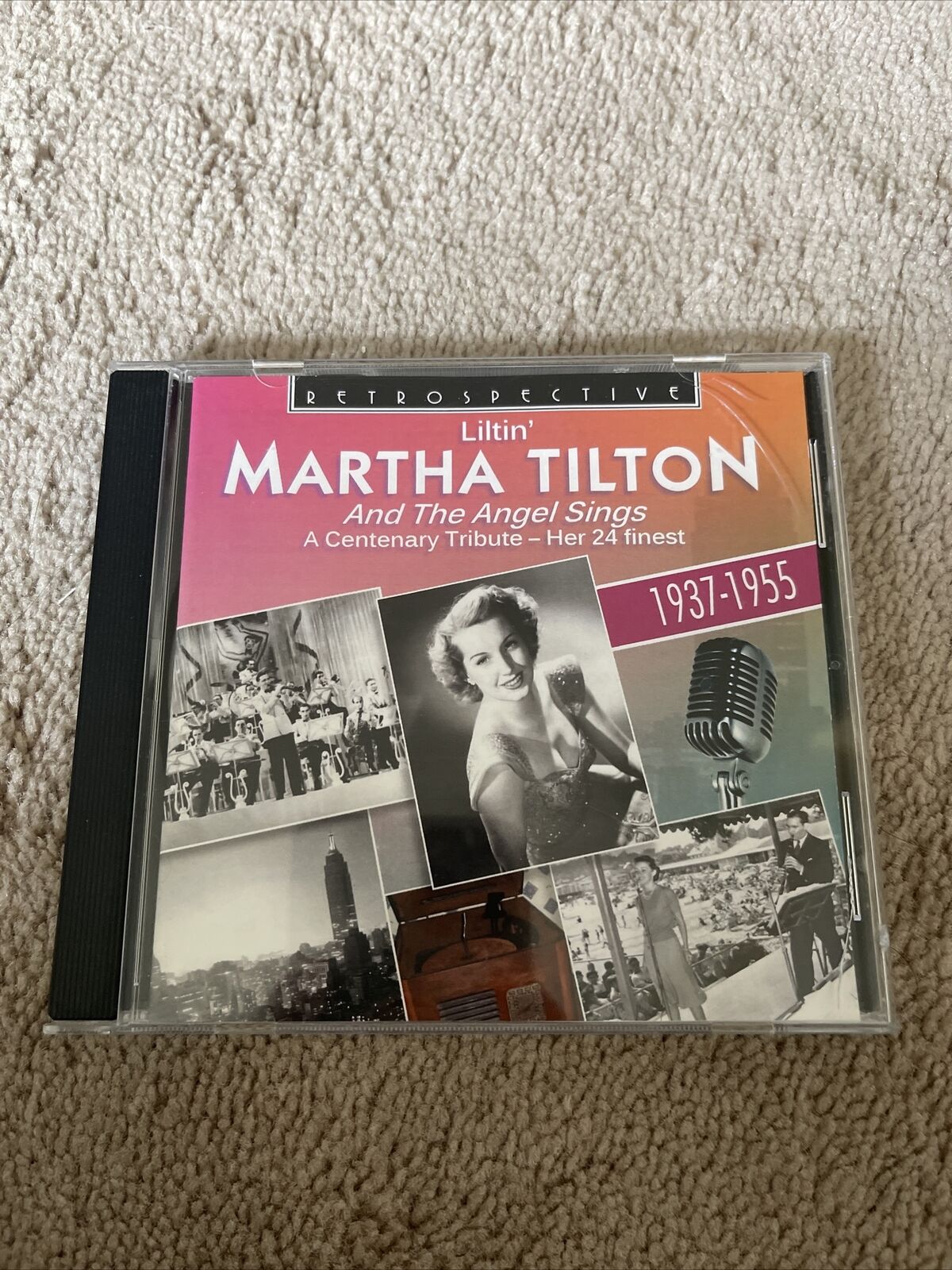 Martha Tilton Martha Tilton and the Angel Sings (CD) Album