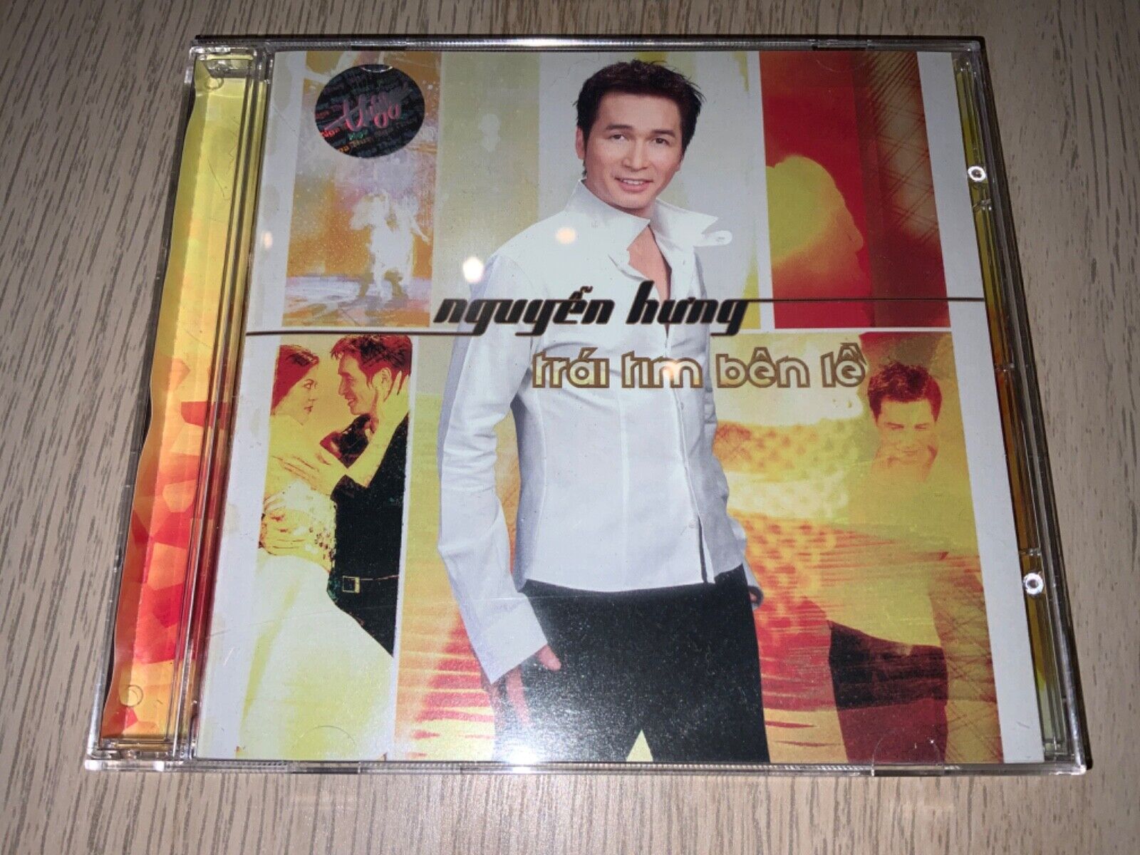 Vintage Vietnamese CD - Nguyen Hung - Trai Tim Ben Le - Thuy Nga