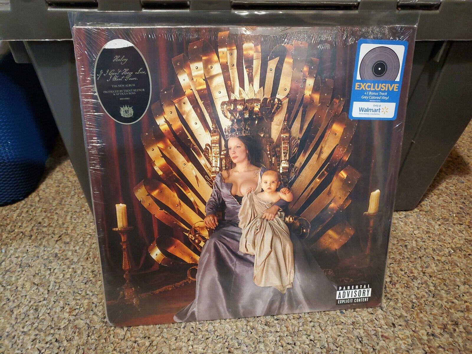 Halsey - If I Can’t Have Love, I Want Power (Gray Vinyl) Walmart Exclusive