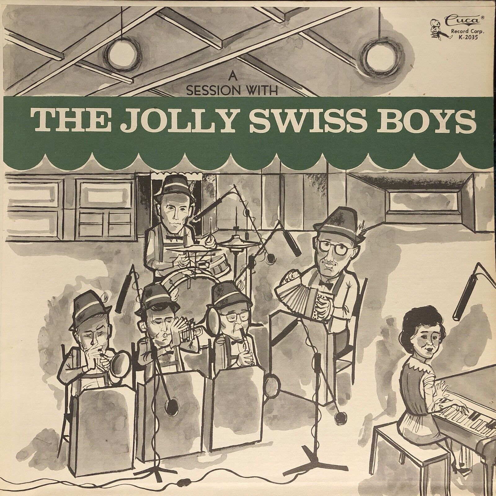 JOLLY SWISS BOYS A SESSION WITH K-2035 MONO Vinyl CUCA LP