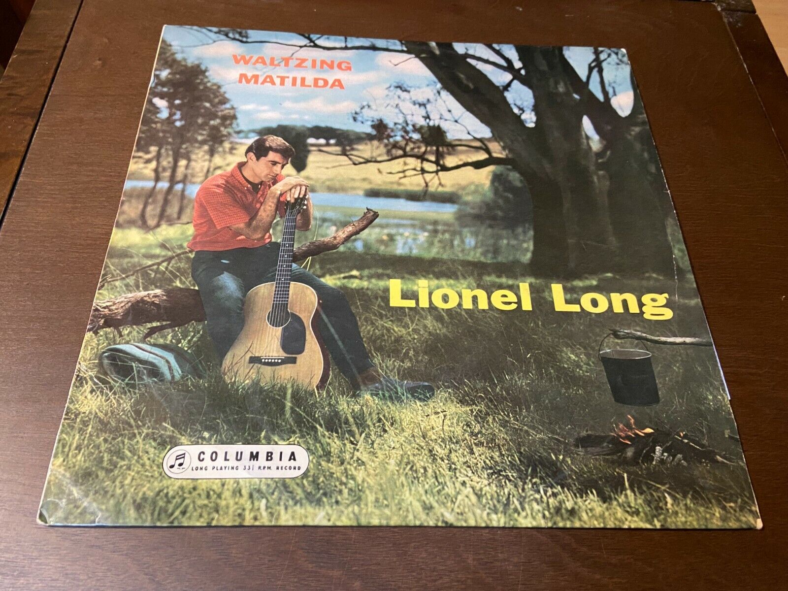 Lionel Long~Waltzing Matilda~AUSTRALIA IMPORT~Rare Folk Country LP~FAST SHIPPING