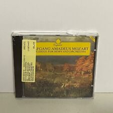 1993 Wolfgang Amadeus Mozart Concertos For Horn And Orchestra CD picture