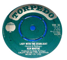 KEN BOOTHE - LADY WITH THE STARLIGHT - TORPEDO RECORDS - VERY RARE VINYL picture