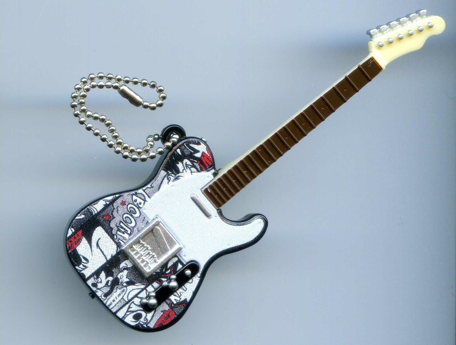 New Takara Tomy ARTS Disney Guitar Col. keychain Mickey  Mouse Cool