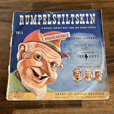 Rumpelstiltskin Two Album Vintage Record Set Henry Sylvern Merry-go-sound picture