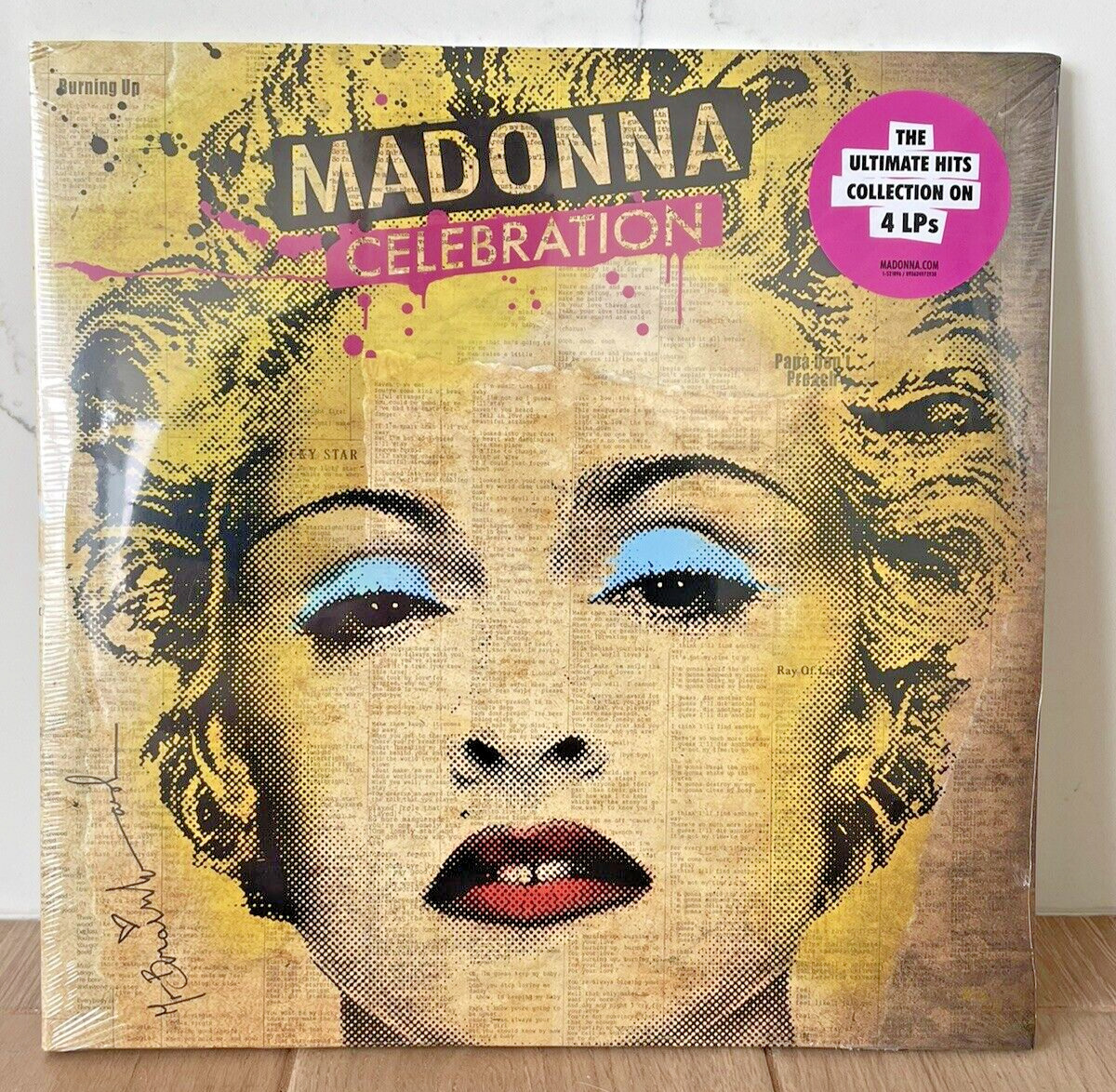 IN HAND - MADONNA CELEBRATION - 4 LP Vinyl Limited Ed Set 12'' 2024 NEW & SEALED
