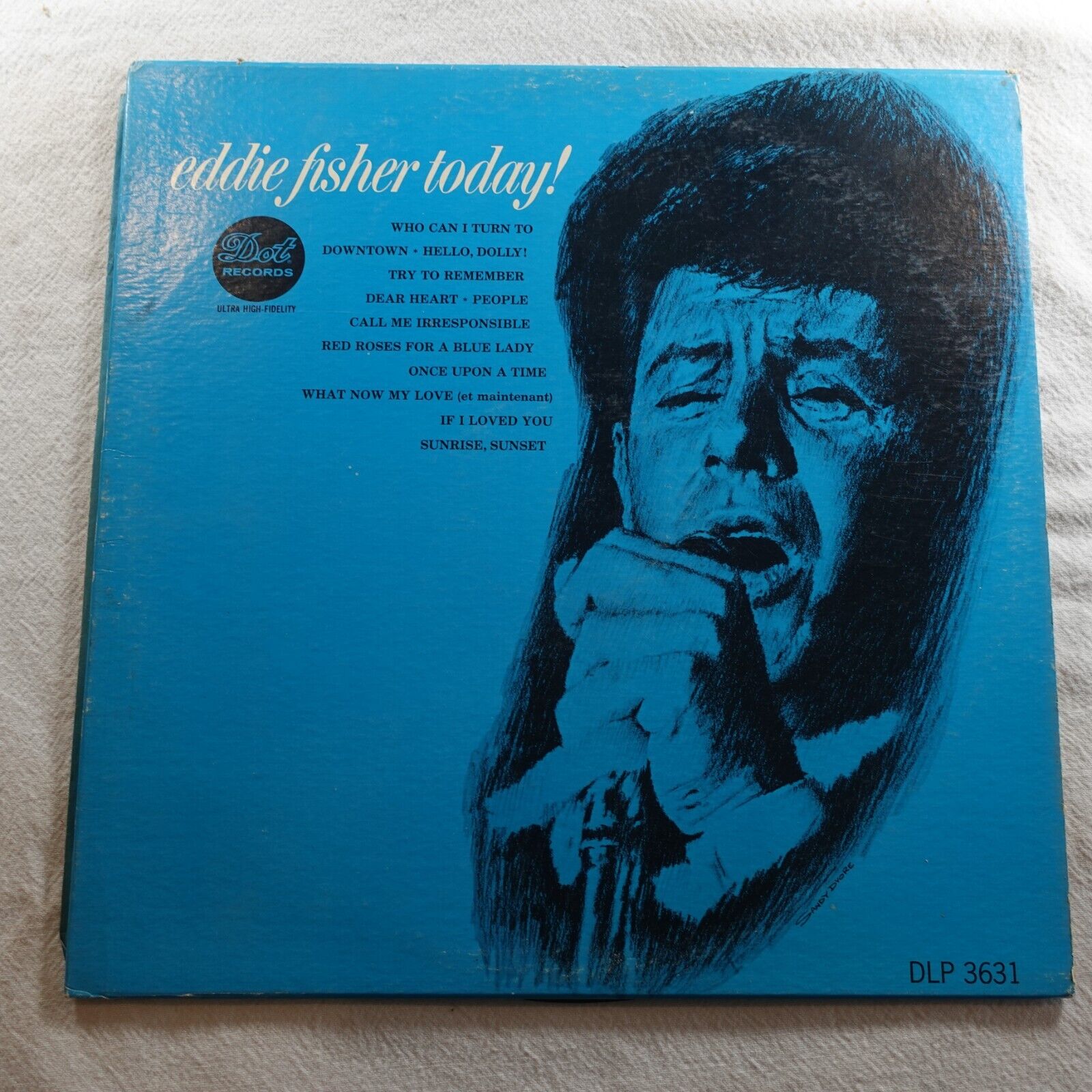 Eddie Fisher  Today   Record Album Vinyl LP